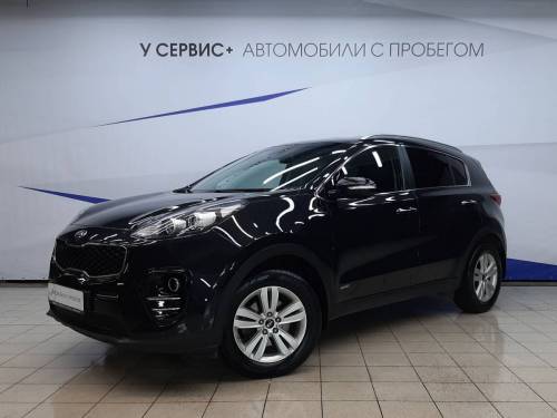 Черный Kia Sportage IV