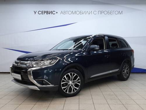 Синий Mitsubishi Outlander III Рестайлинг 2