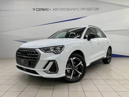 Белый Audi Q3 II (F3)