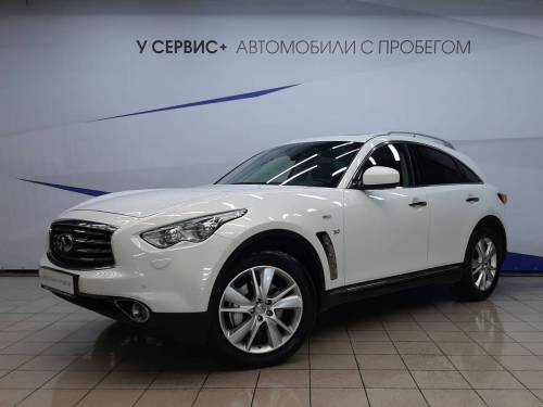 Белый Infiniti QX70 I