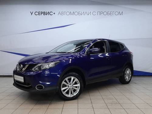 Синий Nissan Qashqai II