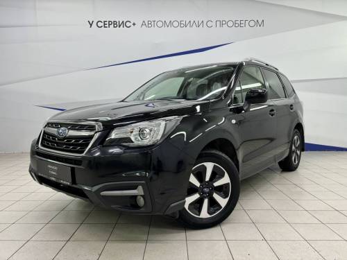 Черный Subaru Forester IV Рестайлинг 2