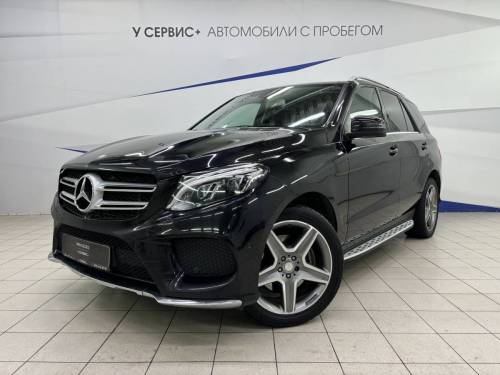 Черный Mercedes-Benz GLE I (W166)