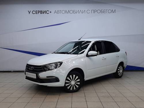 Белый Lada (ВАЗ) Granta I Рестайлинг