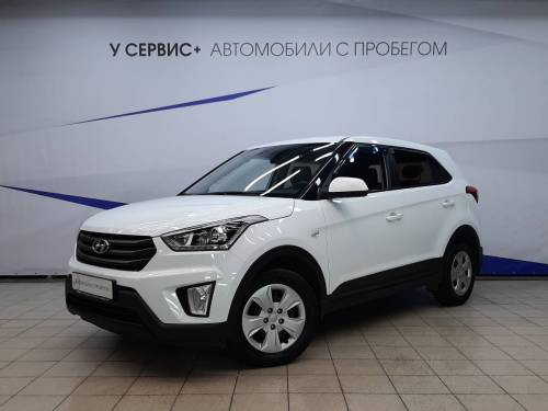 Белый Hyundai Creta I