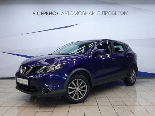 Синий Nissan Qashqai II
