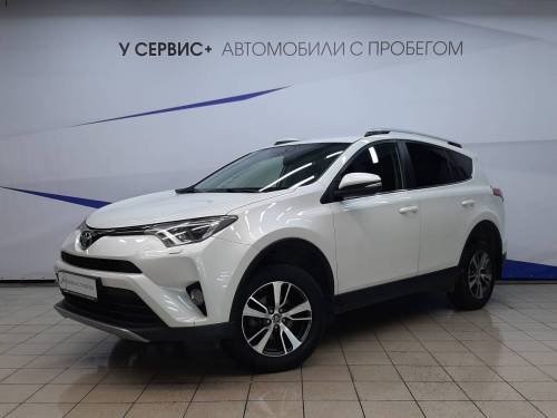 Белый Toyota RAV4 IV (XA40) Рестайлинг