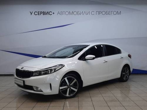 Белый Kia Cerato III Рестайлинг (Classic)