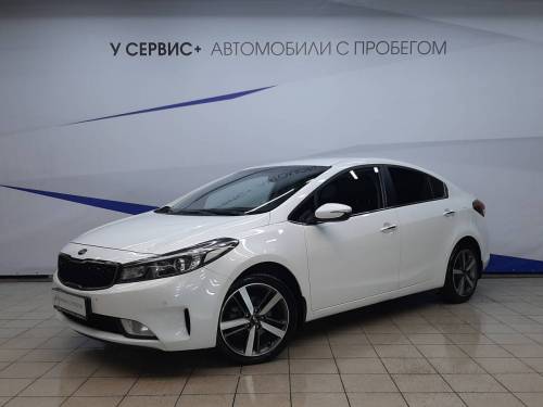 Белый Kia Cerato III Рестайлинг (Classic)