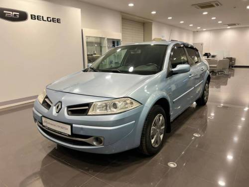 Синий Renault Megane II Рестайлинг