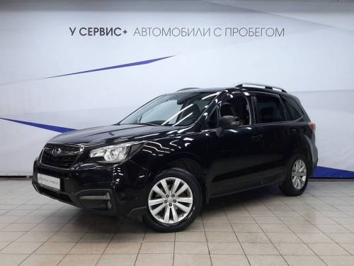 Черный Subaru Forester IV Рестайлинг 2