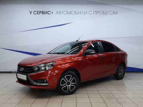 Красный Lada (ВАЗ) Vesta I
