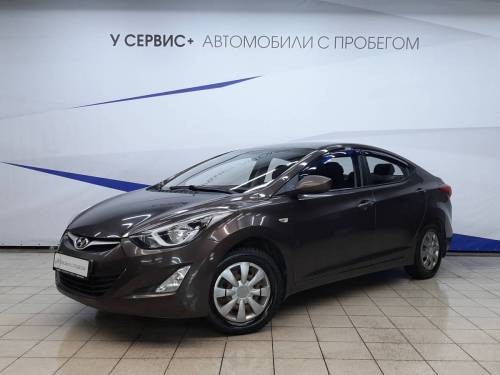 Коричневый Hyundai Elantra V (MD) Рестайлинг