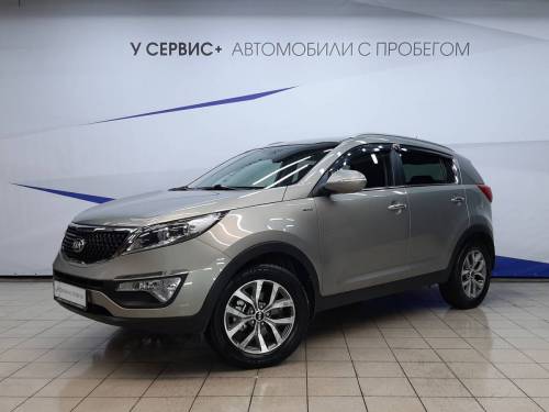 Серый Kia Sportage III Рестайлинг