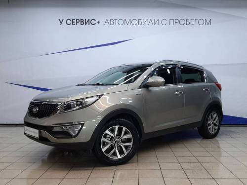 Серый Kia Sportage III Рестайлинг