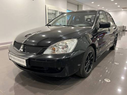 Черный Mitsubishi Lancer IX Рестайлинг