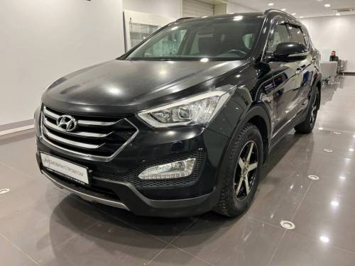 Черный Hyundai Santa Fe III