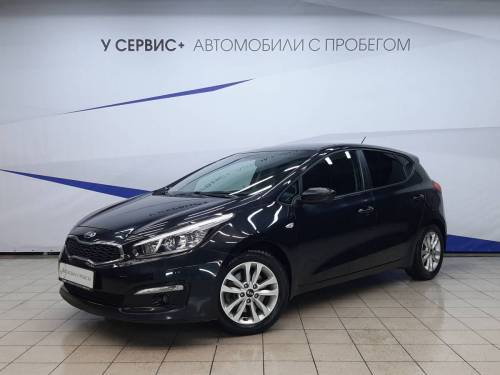 Черный Kia Ceed II Рестайлинг
