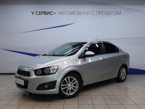 Серебряный Chevrolet Aveo II