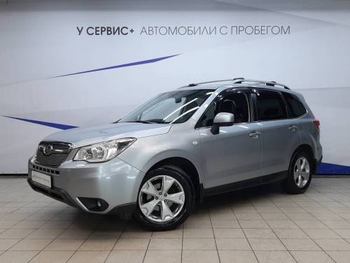 Серебряный Subaru Forester IV