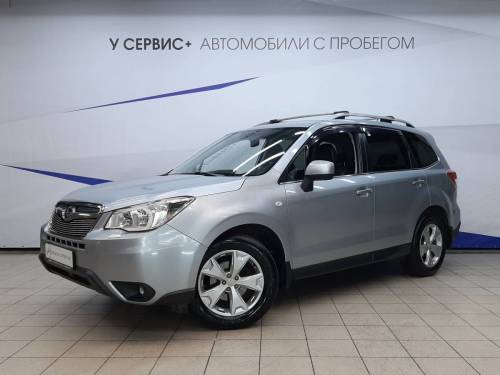 Серебряный Subaru Forester IV