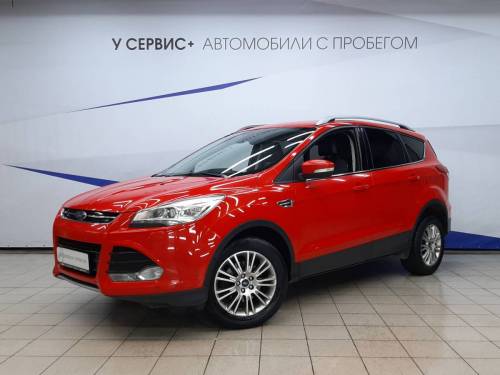 Красный Ford Kuga II Рестайлинг