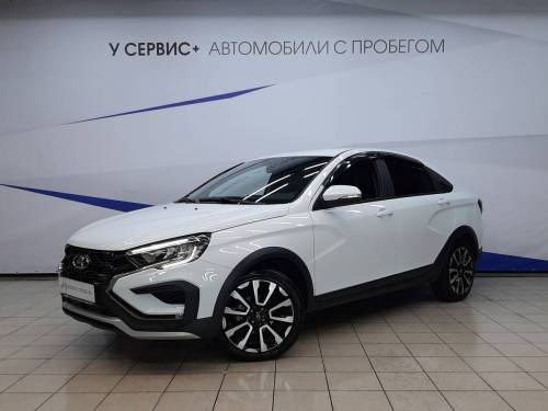 Белый Lada (ВАЗ) Vesta I Рестайлинг (NG)