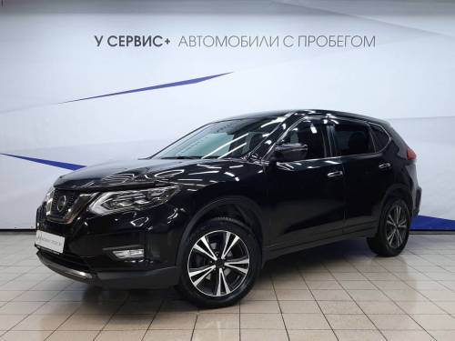 Черный Nissan X-Trail III Рестайлинг