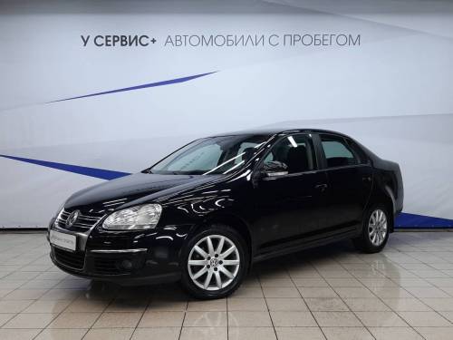 Черный Volkswagen Jetta V