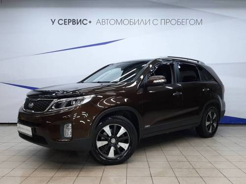Коричневый Kia Sorento II Рестайлинг
