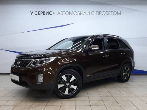 Коричневый Kia Sorento II Рестайлинг
