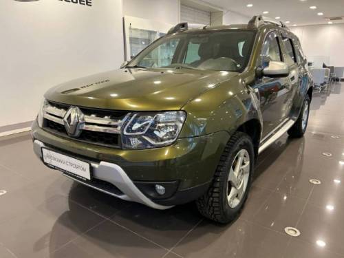 Зеленый Renault Duster I Рестайлинг