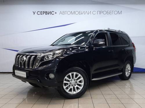 Черный Toyota Land Cruiser Prado 150 Series Рестайлинг 1