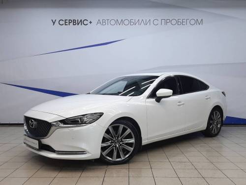 Белый Mazda 6 III (GJ) Рестайлинг 2