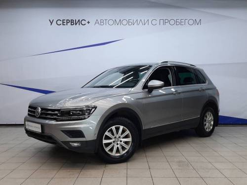 Серебряный Volkswagen Tiguan II