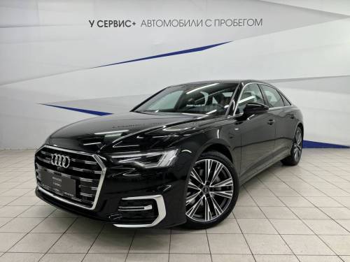 Черный Audi A6 V (C8) Рестайлинг