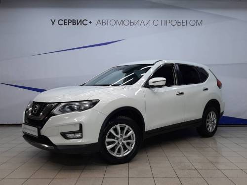 Белый Nissan X-Trail III Рестайлинг