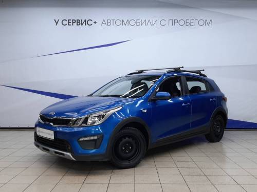 Синий Kia Rio IV