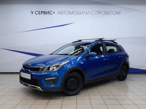 Синий Kia Rio IV