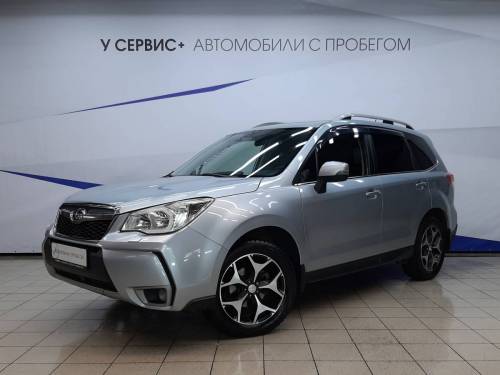 Серебряный Subaru Forester IV