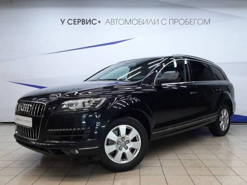 Черный Audi Q7 I (4L) Рестайлинг