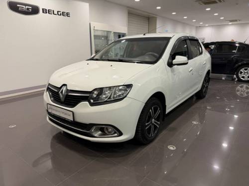 Белый Renault Logan II