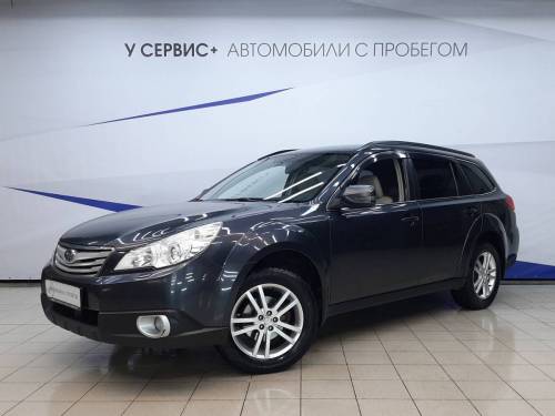 Черный Subaru Outback IV