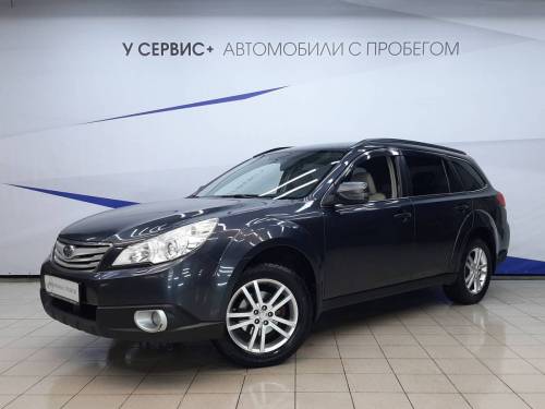 Черный Subaru Outback IV