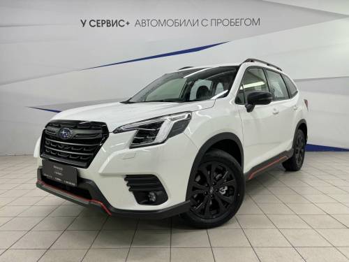 Белый Subaru Forester V Рестайлинг
