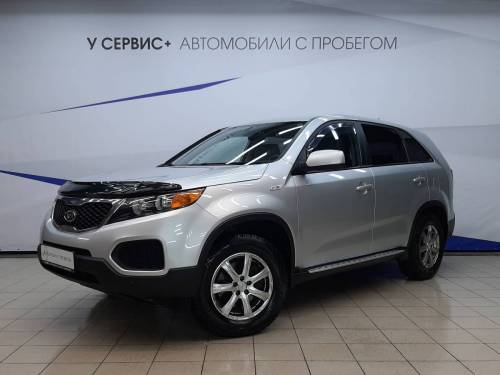 Серебряный Kia Sorento II