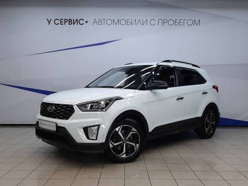 Белый Hyundai Creta I Рестайлинг