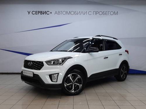 Белый Hyundai Creta I Рестайлинг