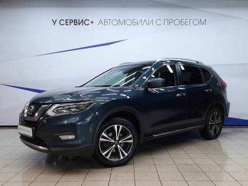 Синий Nissan X-Trail III Рестайлинг