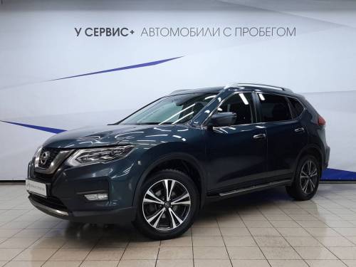 Синий Nissan X-Trail III Рестайлинг